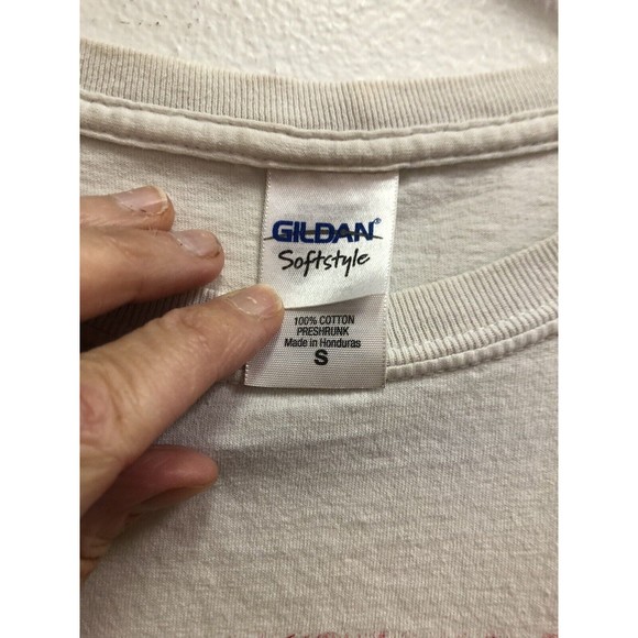 Taylor Swift 2012 White Squares T-Shirt Tee Size Small - Picture 4 of 6